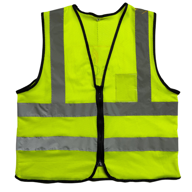 MSV-015 6-Way Reflection Safety Vest | High Visibility Polyester Waistcoat
