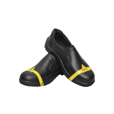 MSI-106 Burly Safety Shoes — Low Ankle, Slip-On (No Laces)
