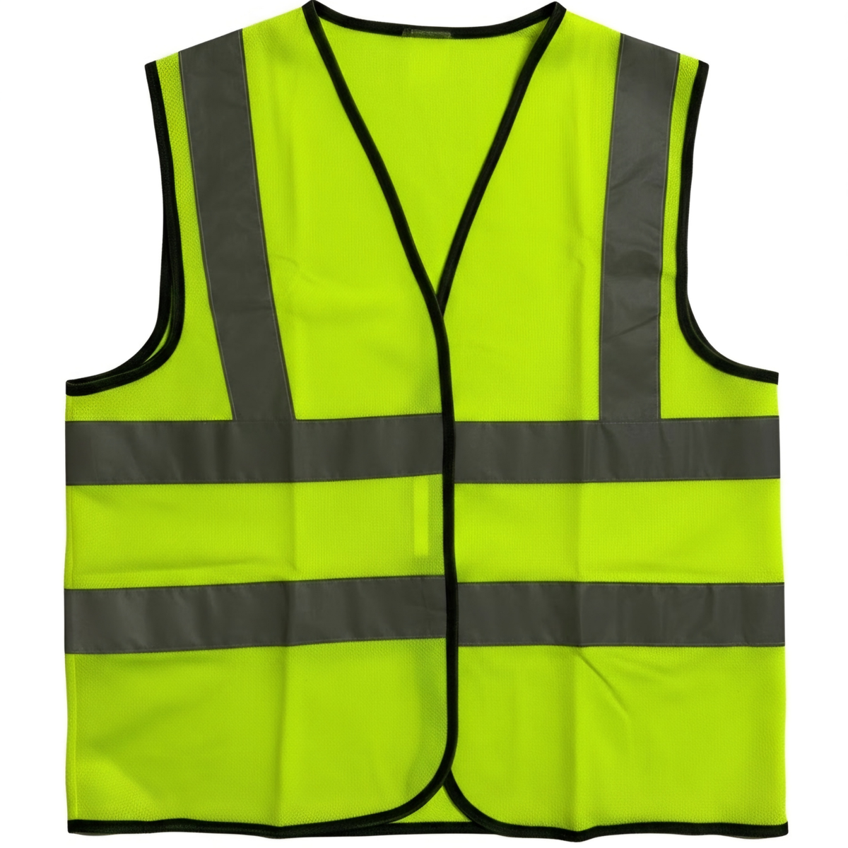 MSV-012 Regular Safety Vest with Shoulder Straps | Hi-Vis Mesh Waistcoat