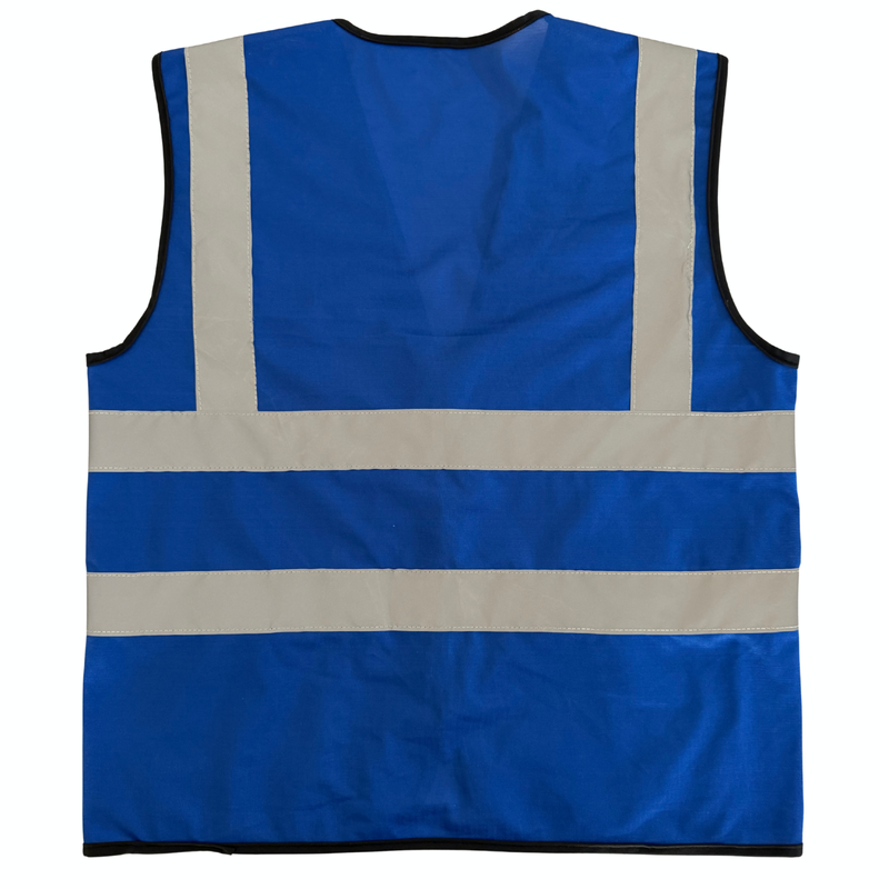 MSV-031 Utility High Reflection Safety Vest | Multi-Pocket Waistcoat with D-Ring