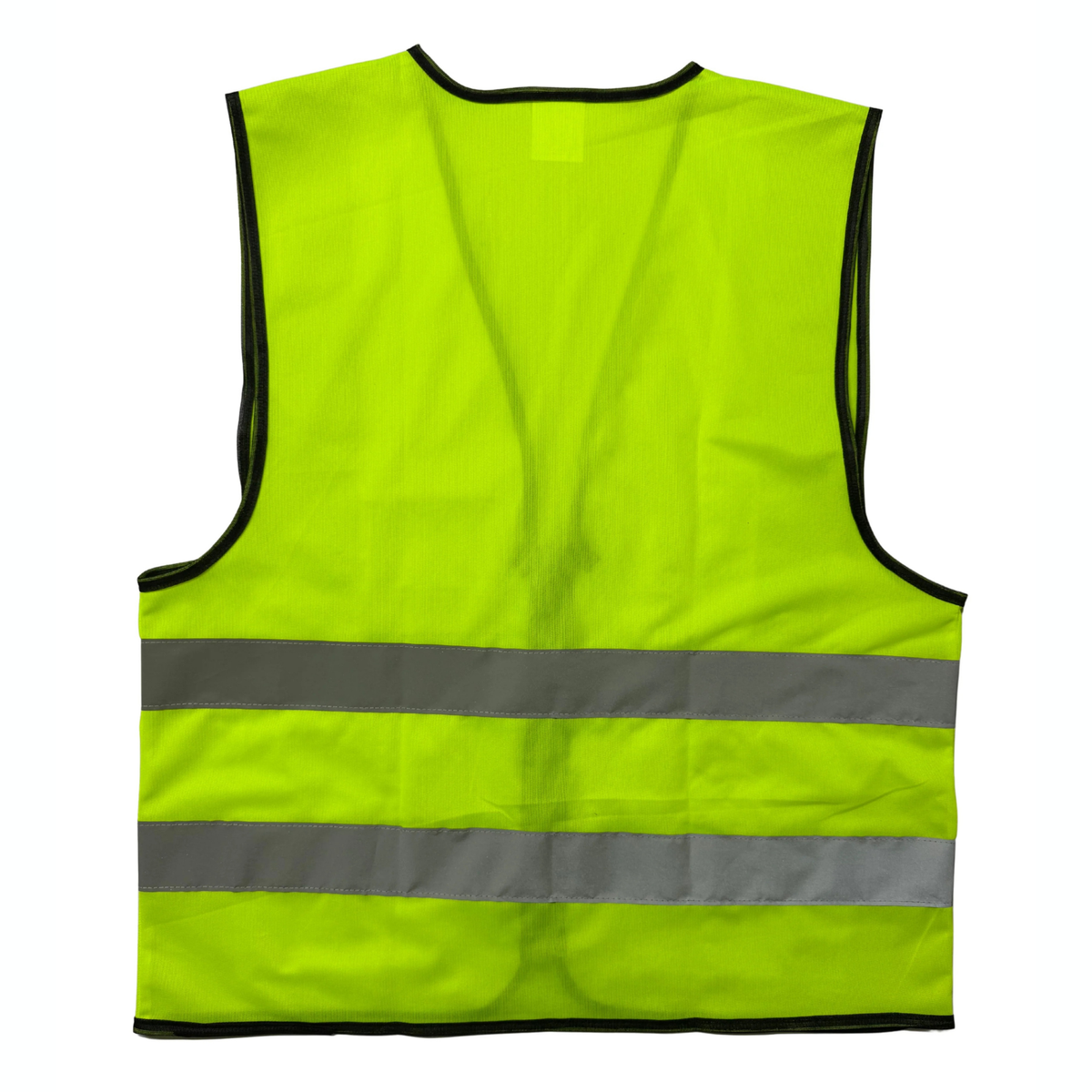 MSV-013 Regular Safety Vest | Multi-Pocket Reflective Mesh Waistcoat with Zipper
