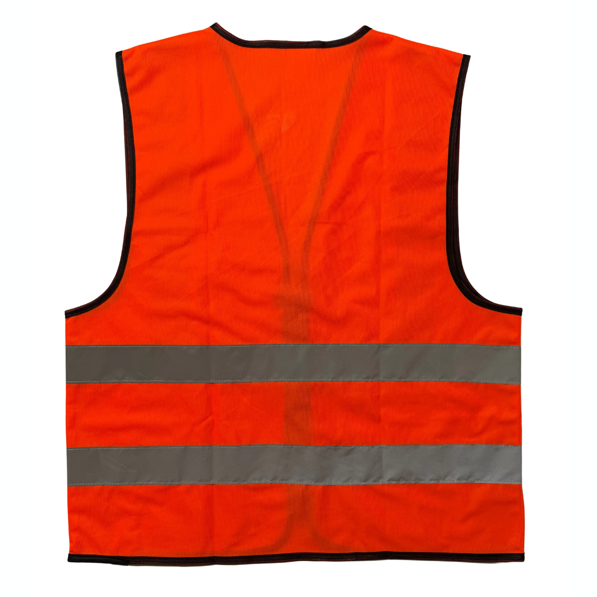 MSV-013 Regular Safety Vest | Multi-Pocket Reflective Mesh Waistcoat with Zipper