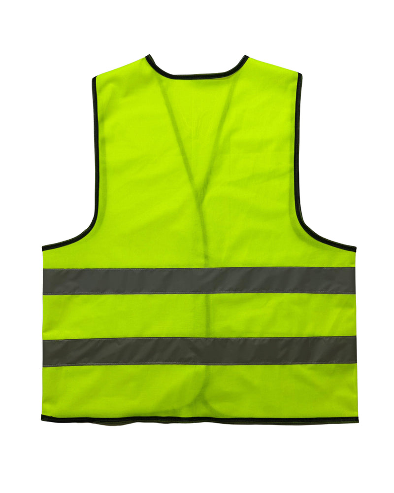 MSV-011 High-Visibility Safety Vest | Lightweight Mesh Reflective Vest with Velcro Closure