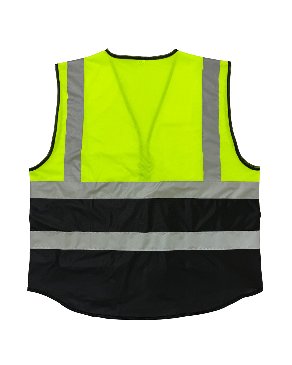 MSV-024 Two-Color Multi-Pocket Safety Vest | Mesh Hi-Vis Reflective Waistcoat with Zipper